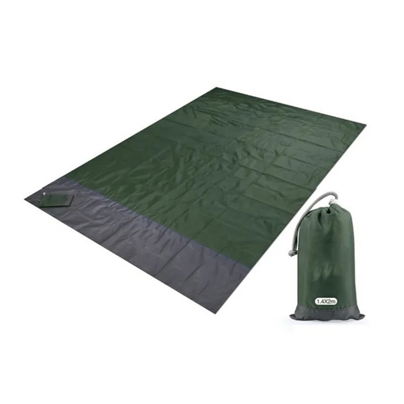 "Waterproof Pocket Beach Blanket: Portable 2x2.1m Camping Mat - PhysioCare